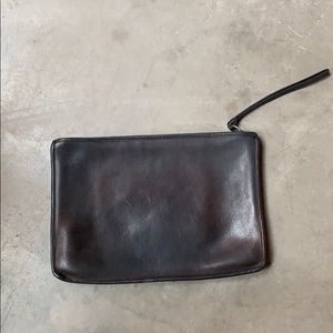 Coach vintage black clutch